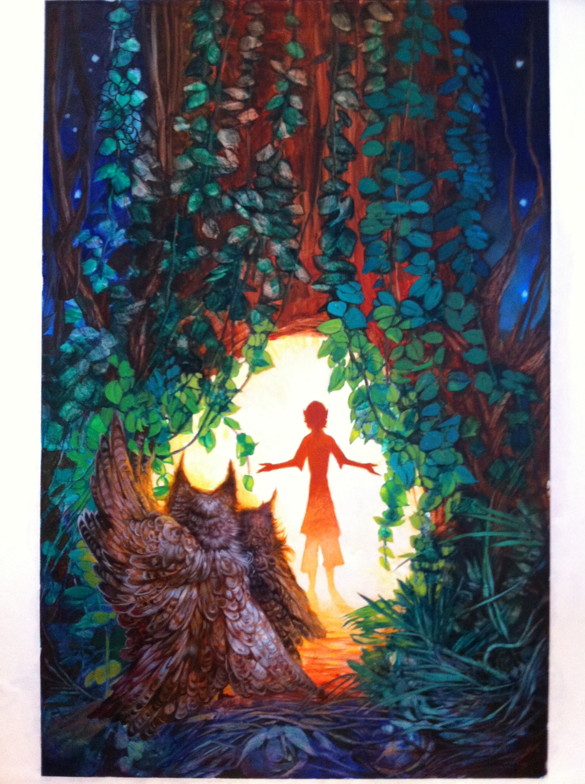 Entrance to Vinetropeland by Julie Bell