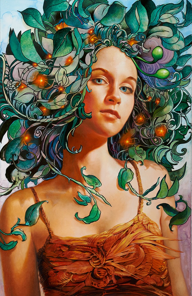 Lucinda portrait by Julie Bell